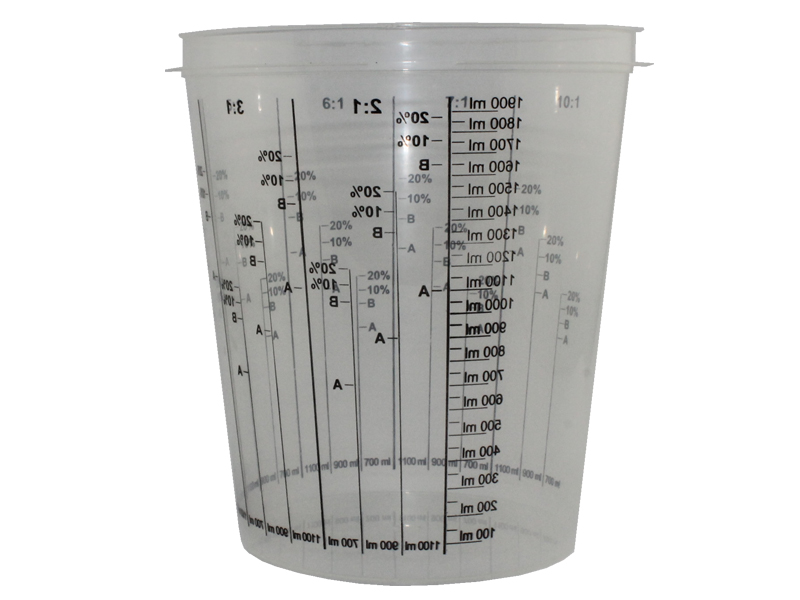 2300_sec Mischbecher Lackmischbecher 2300 ml (1x100 Stk.)